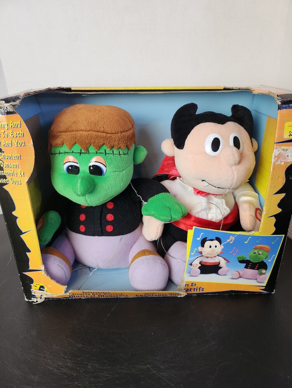 The vintage FTC Toys / Scarewear Halloween Interactive Musical Monsters Boxed